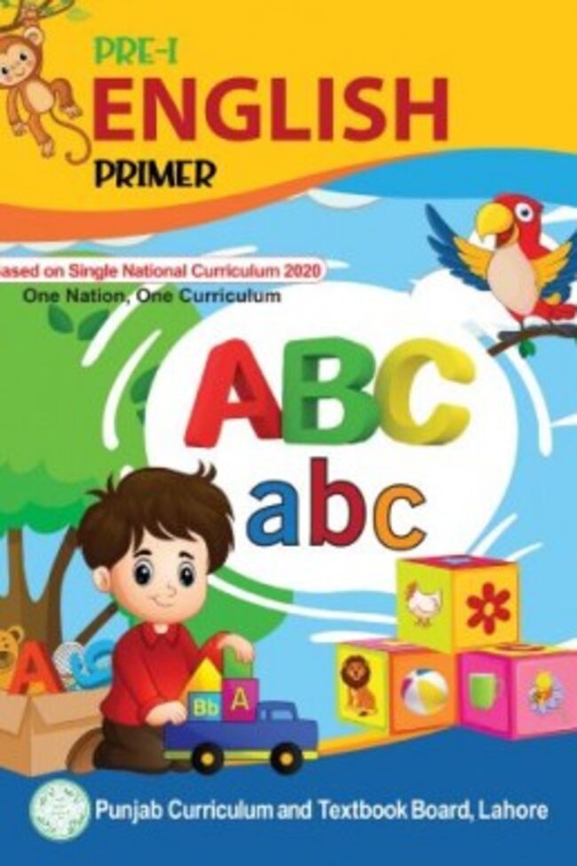 Pre 1 English Primer Book Multan Kitab Ghar