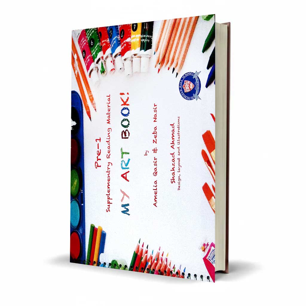 Pre-1 My Art Book by Amelia Qasir & Zeba Nasir | HBS Latest Edition