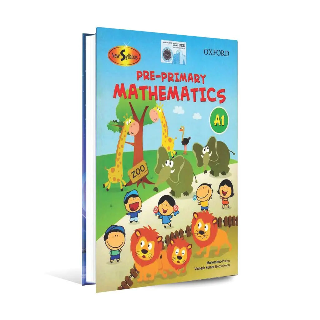 Pre Primary Mathematics A1 Book by Oxford University Press Multan Kitab Ghar