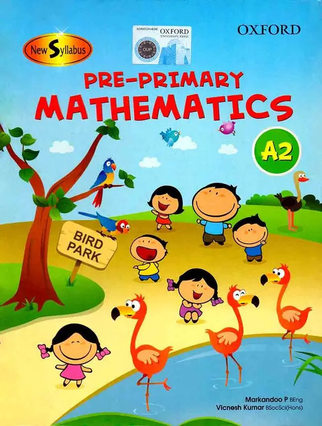 Pre Primary Mathematics A2 Book by Oxford University Press Multan Kitab Ghar