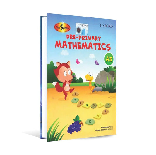 Pre Primary Mathematics A3 Book by Oxford University Press Multan Kitab Ghar