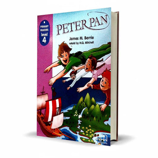 Primary Readers Level 4 Peter Pan by H.Q. Mitchell | English Reader