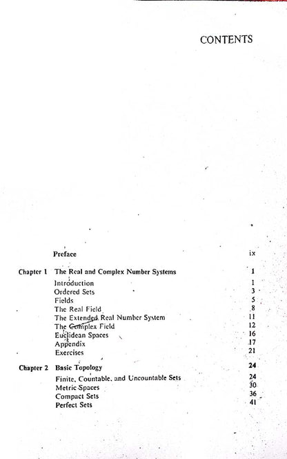 Principles of Mathematical Analysis by Walter Rudin | Third Edition