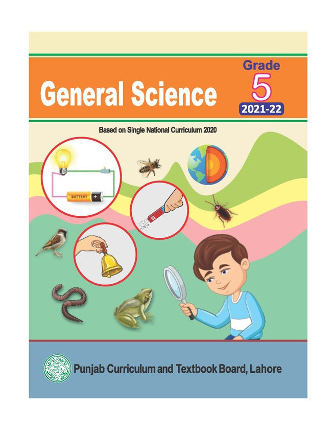 Punjab Curriculum and Text Book General Science For Grade 5th