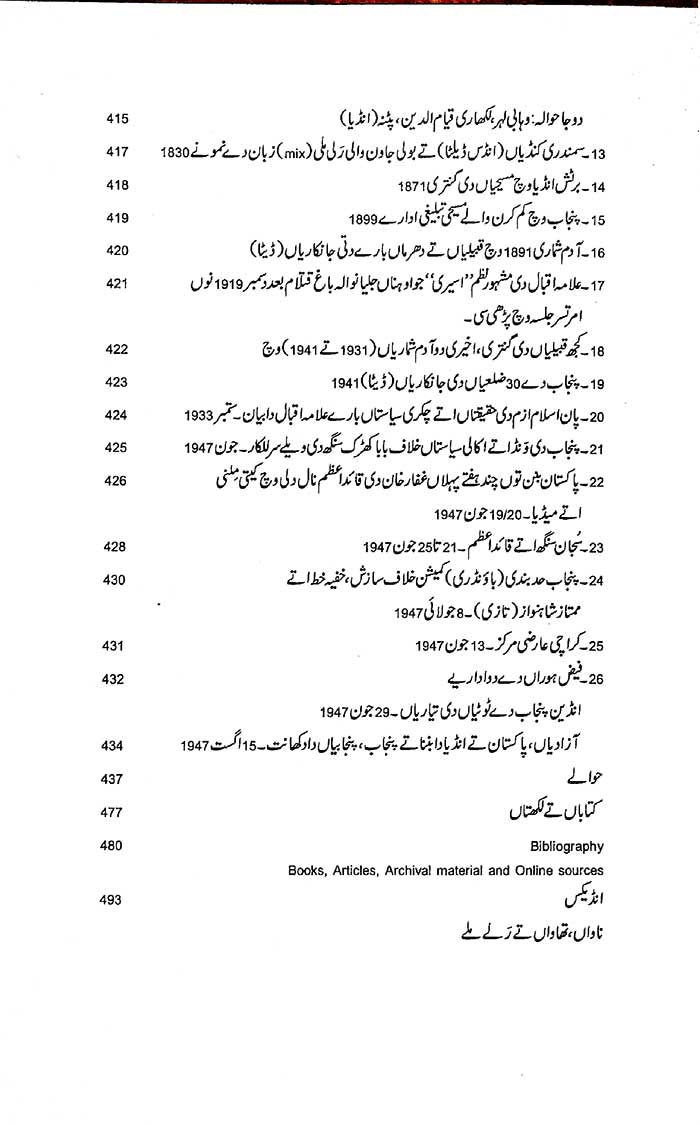 Punjab di Vel by Aamir Riaz – History of Punjab 1799 to 2025 Latest Edition