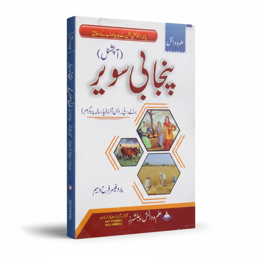 Punjabi Sawair Optional for BS Honors 4 Years MKG