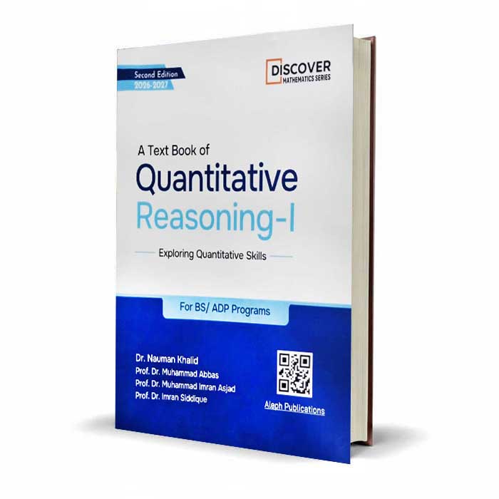 Quantitative Reasoning-I by Dr. Nauman Khalid – Aleph Publications Latest