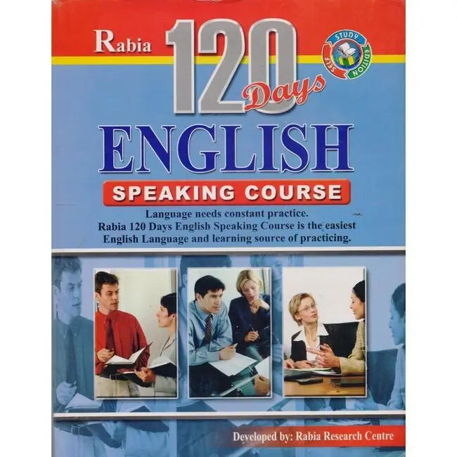 Rabia 120 Days English Speaking Course Book Multan Kitab Ghar