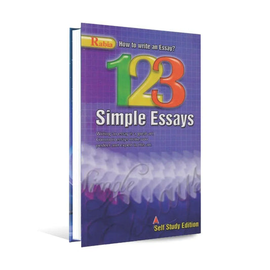 Rabia 123 Common Essays Book by M. Zaman and Naveed Akhtar Multan Kitab Ghar