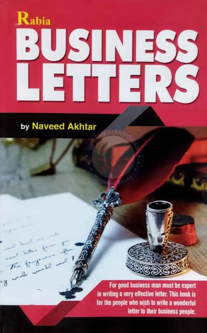 Rabia Business Letters By Naveed Akhtar Multan Kitab Ghar