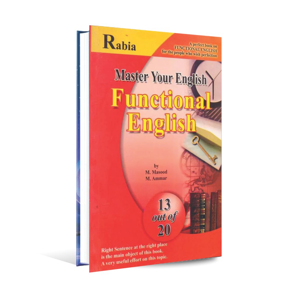 Rabia Functional English Book 13 Out Of 20 By M. Masood