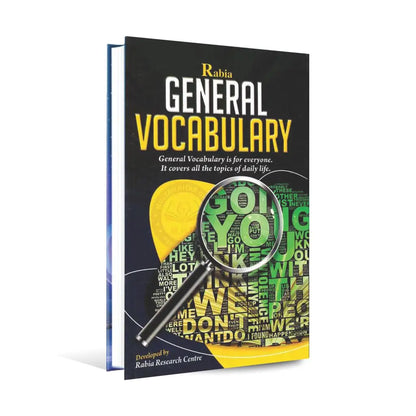 Rabia General Vocabulary Book By Rabia Book House Multan Kitab Ghar