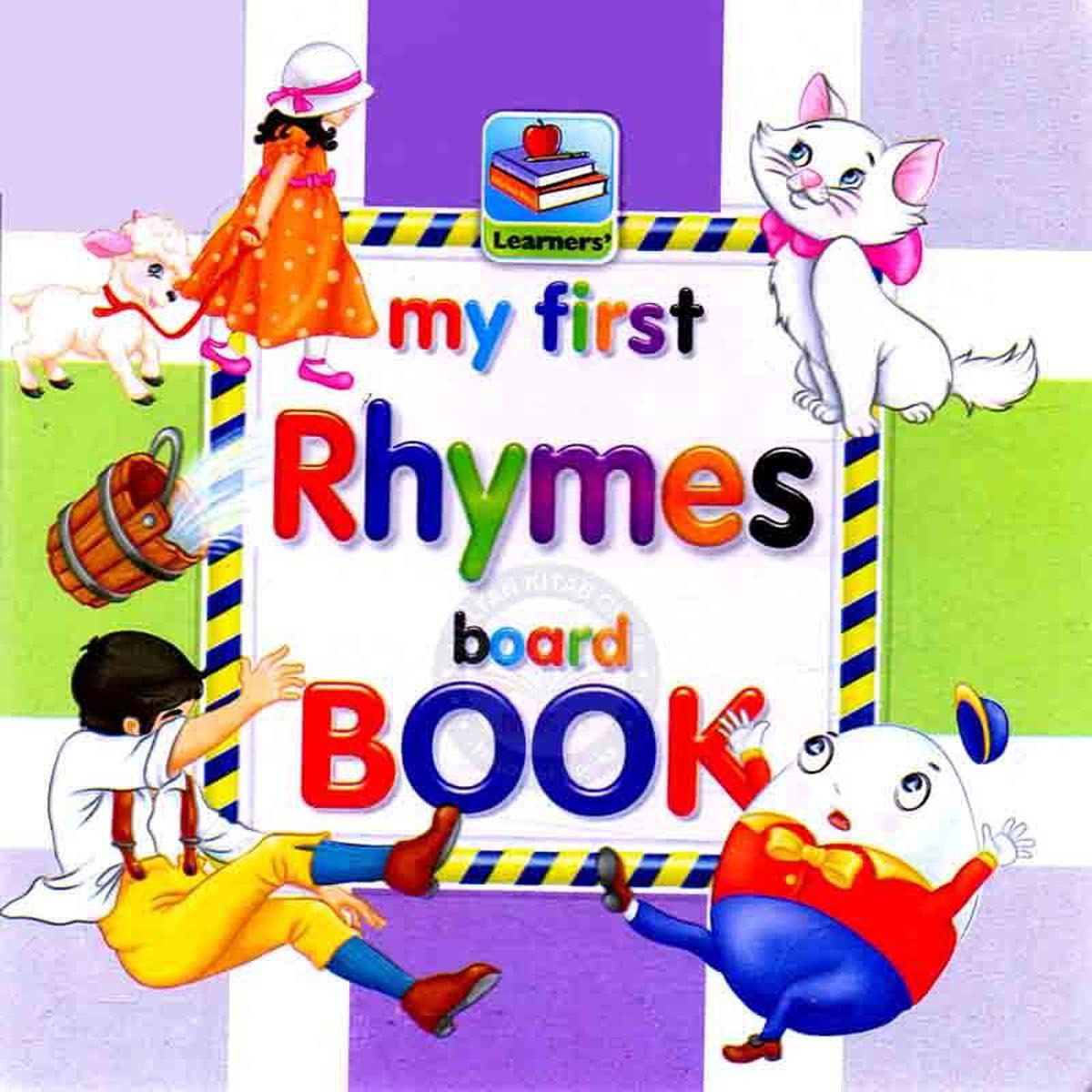 Rabia Learner My First Rhymes Board Book By Learner Publishers