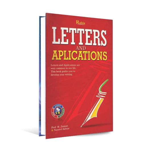 Rabia Letters and Application Book by M Zaman Multan Kitab Ghar