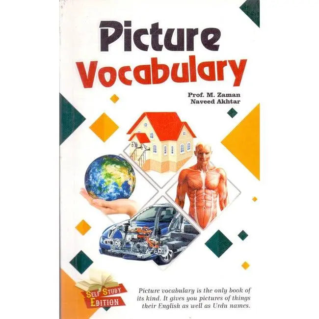 Rabia Picture Vocabulary Book | Learn with Visuals by M. Zaman