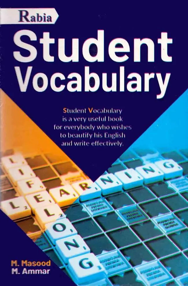  Rabia Student Vocabulary Book | By M. Masood