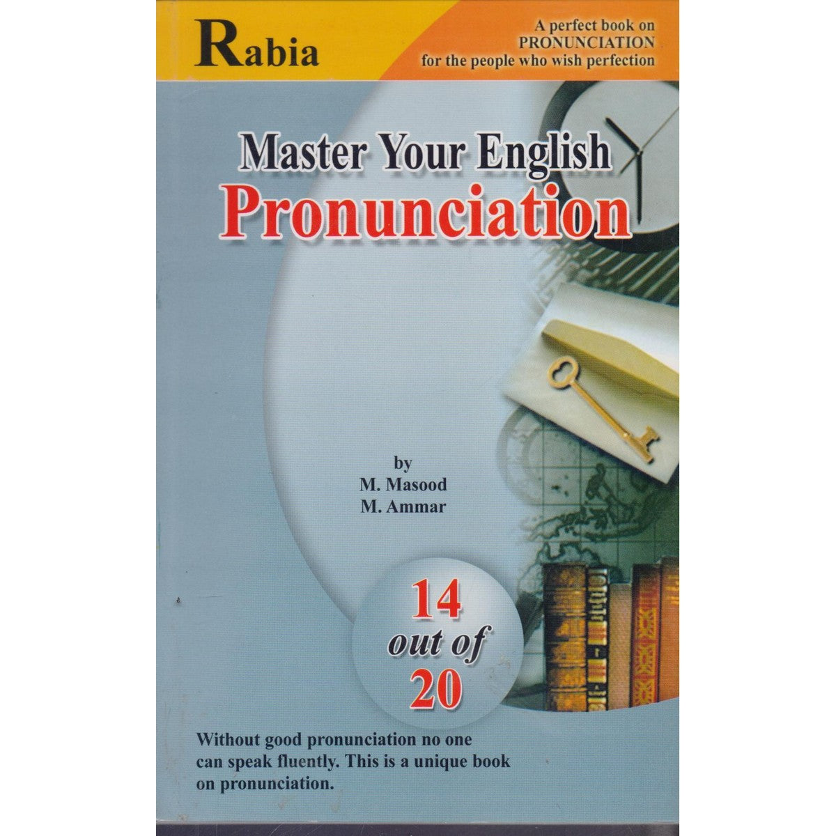 Rabia Master Your English Pronunciation Book By M Masood - Multan Kitab Ghar