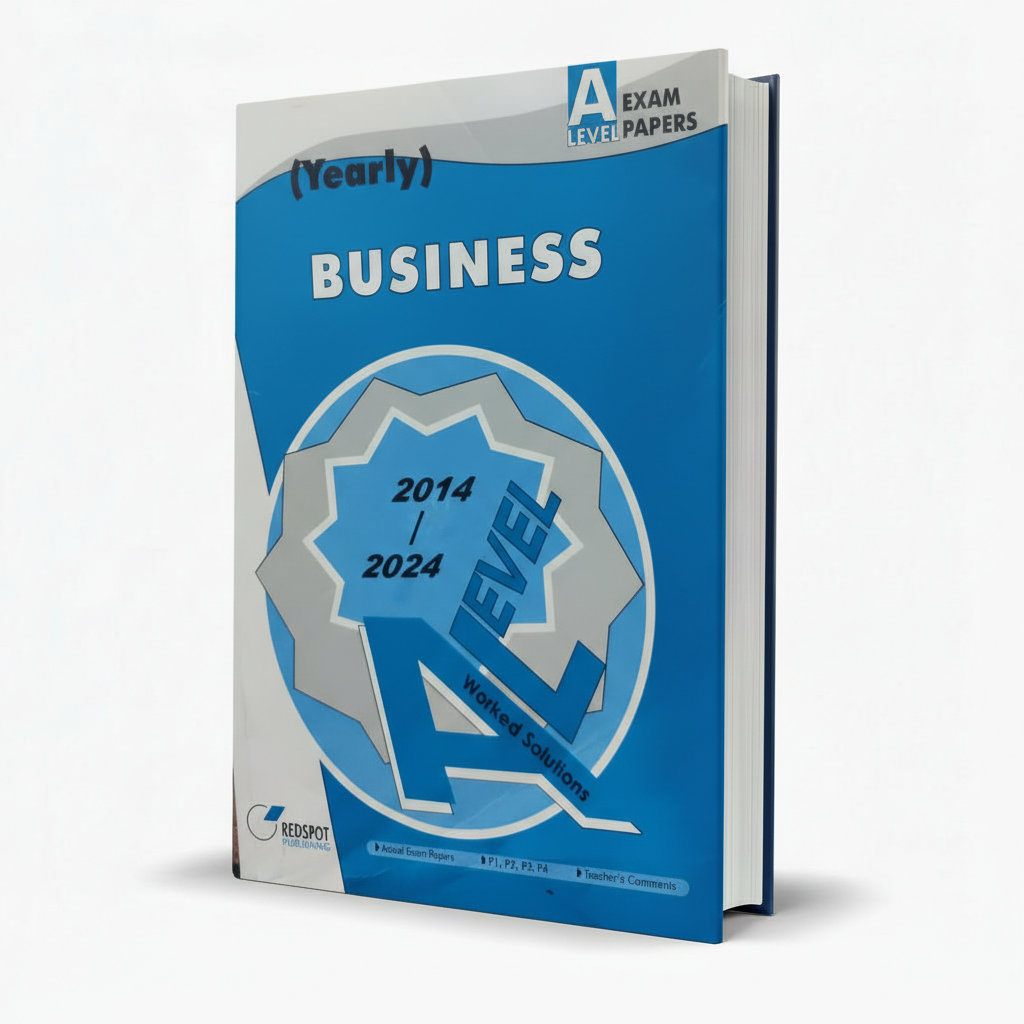 Redspot Business (Yearly) A Level Exam Papers 2014 - 2024 - MKG