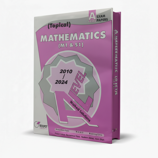 Redspot Mathematics (Topical M1 S1) Worked Solutions for A Level By Muhammad Raza - MKG