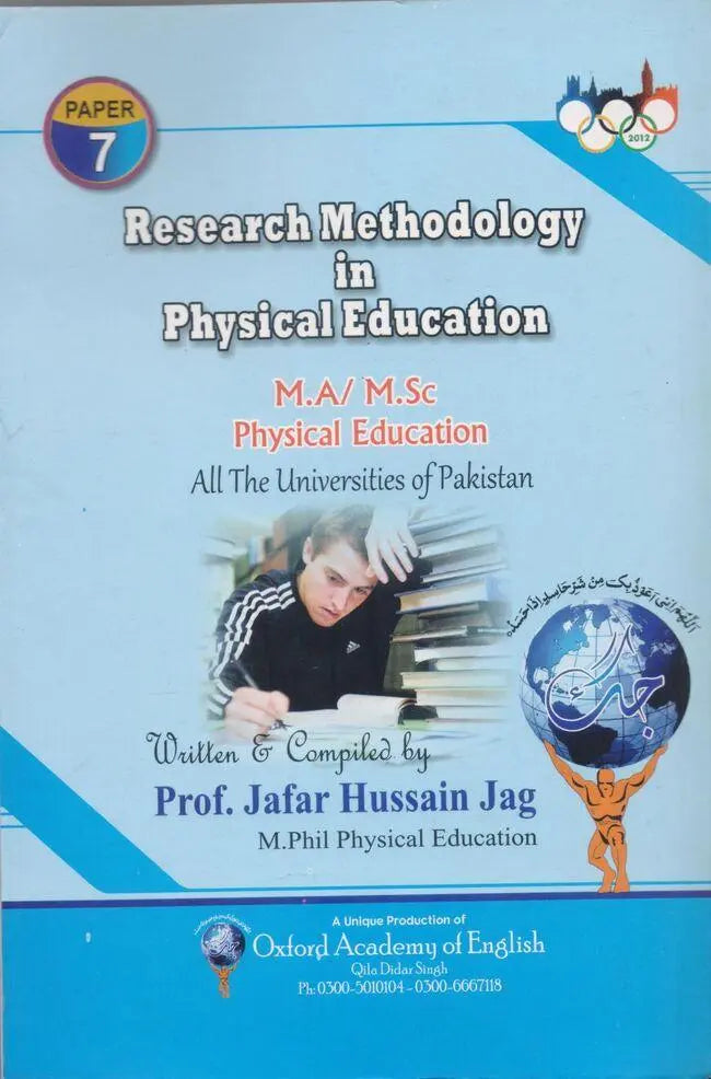 Research Methodology In Physical Education M.A Book by Jafar
