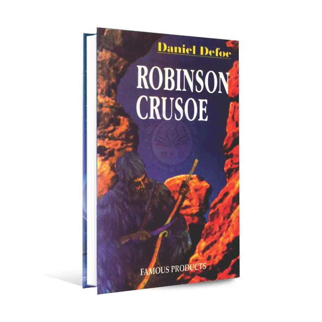 Robinson Crusoe Book by Daniel Defoe published by Famous Products Multan Kitab Ghar