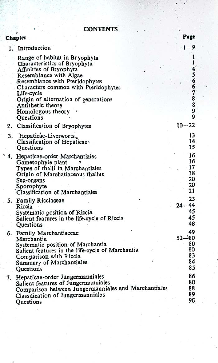 S.F. Ali Botany Series – A Textbook of Bryophyta | For BSc, BS, MSc Botany Students