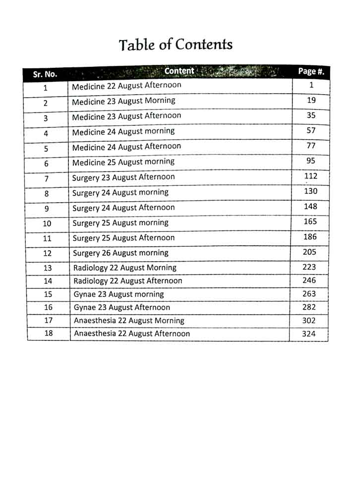 Nishtar SK Golden Mini-17 All August 2023 Papers Book Specialties Compiled Keys Solved By Dr. Atif Salahuddin Multan Kitab Ghar