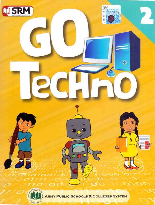 SRM Go Techno 2 Children Book For Army Public Schools Multan Kitab Ghar