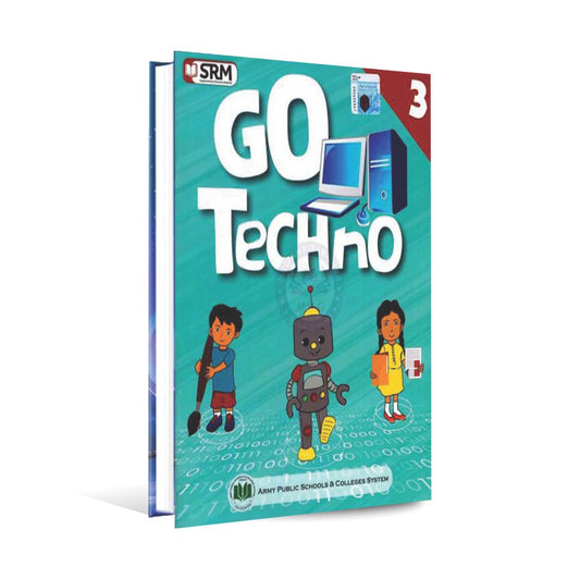 SRM Go Techno Children Book 3 For Army Public Schools Multan Kitab Ghar