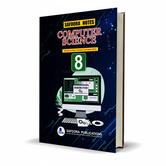 Safoora Notes Computer Science Class 8 English Medium | Latest Edition