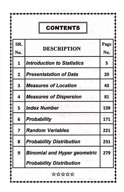 Sahar Business Statistics (Code 394) for F.A / I.Com | By Ehsan Mateen 