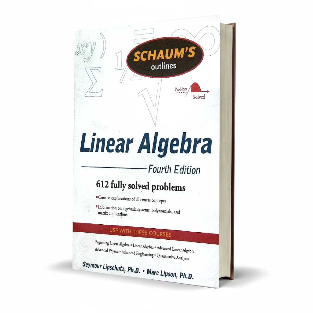 Schaum's Outline of Linear Algebra 4th Edition by Lipschutz & Lipson