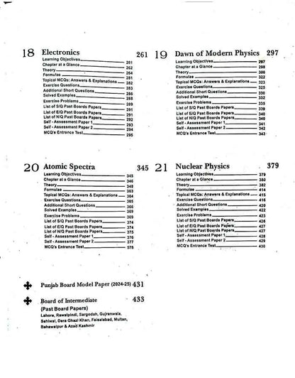 Scholar Physics subjective Book for 12 Class New Edition 2024-25 by Muhammad Yamin