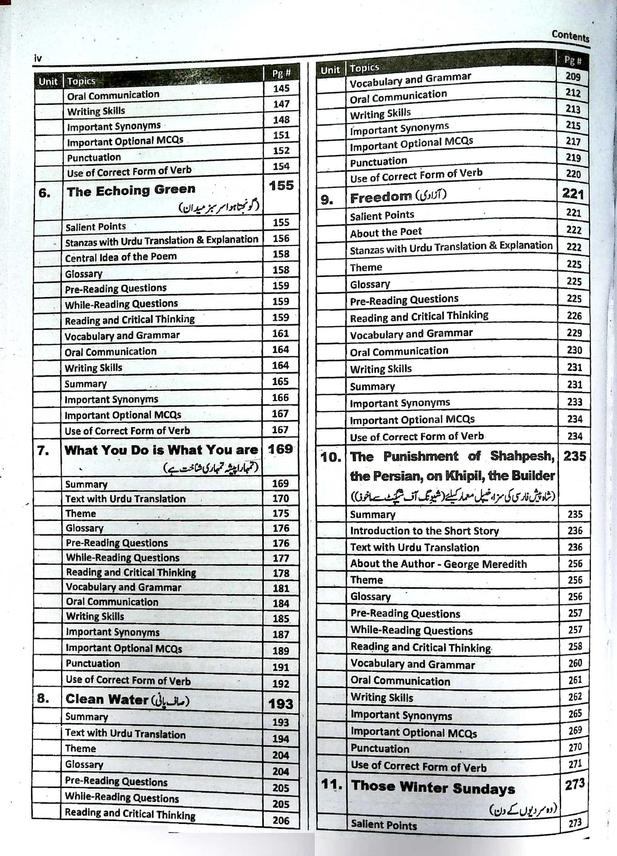 Scholar English Grammar Composition Book With Textbook Supplement for 1st Year By Saleem Khawar