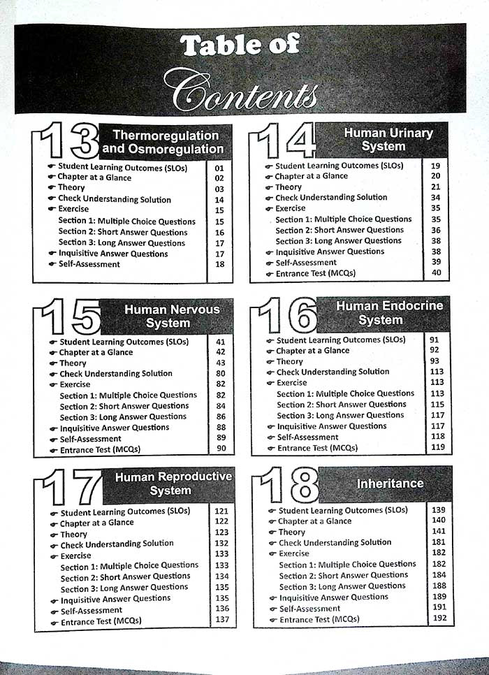 Scholar Series Biology Subjective Book for Class 12 By G. M. Rashid Muhammad Shakeel Ahmad