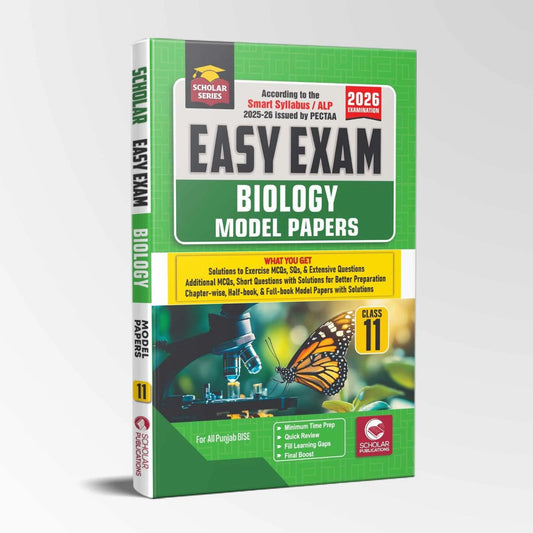 Scholar Series Biology up to date solved papers for Class 11 by Scholar Publications MKG