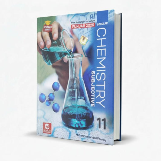Scholar Series Chemistry Subjective Book for Class 11 by Muhammad Amjad Farooq MKG