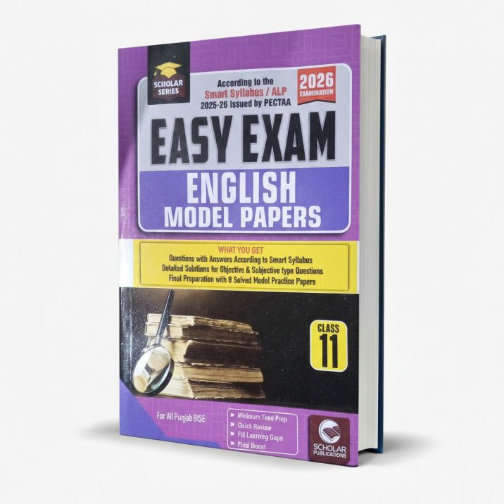 Scholar Series Guess Plus Smart Papers English Book For 11th Class MKG