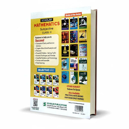 Scholar Series Mathematics 11 Algebra Trignometry Book by Nazakat Khan and Faisal Akbar