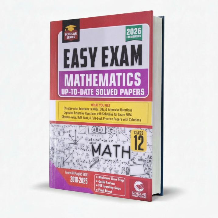 Scholar Series up to date Solved papers Mathematics for Class 12 MKG
