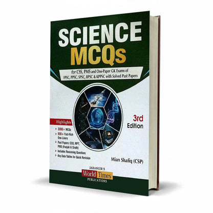 JWT Science MCQs for CSS PMS by Mian Shafiq CSP Preparation - MKG