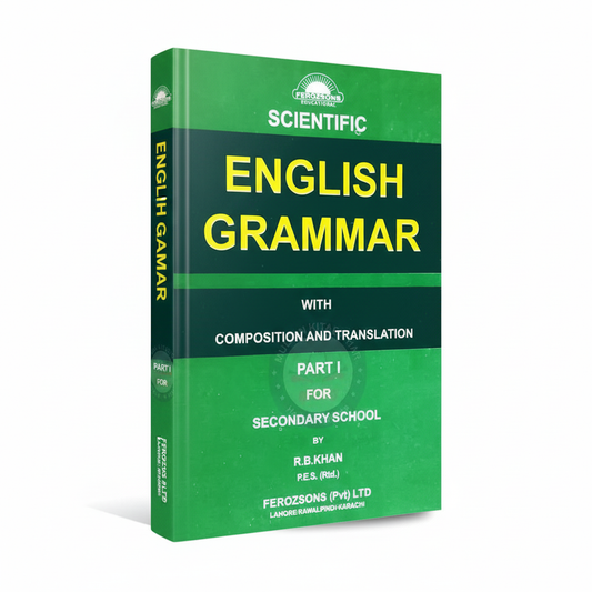 Scientific English Grammar Book With Composition and Translation Part 1 by R.B.Khan - MKG