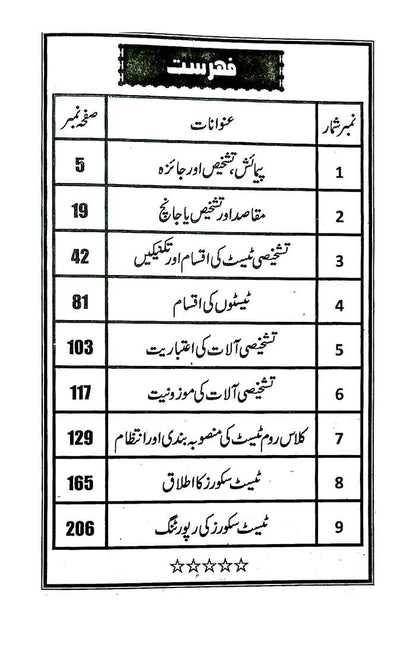 Sehar Educational Assesment & Evaluation 8602 for B.Ed By Nazir A Chaudhary