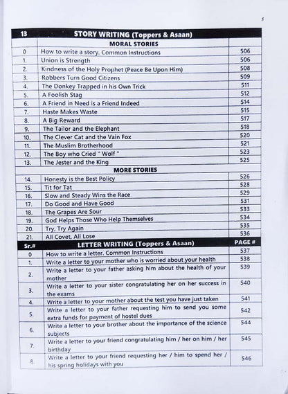 Captain Series Sharrah All in One English Subjective + Objective Keybook for Class 9 - MKG