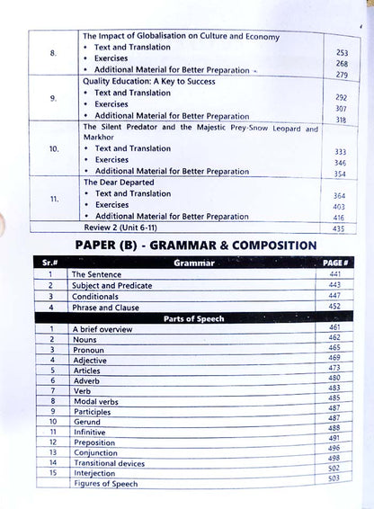 Captain Series Sharrah All in One English Subjective + Objective Keybook for Class 9