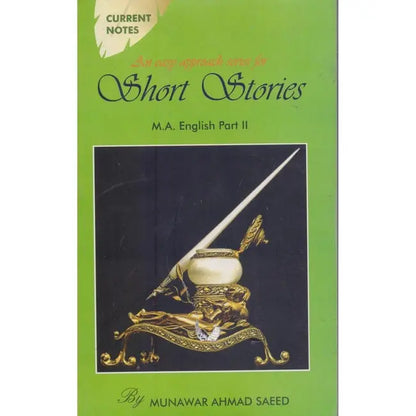 Short Stories Book For MA English Part 2 by Munawar Ahmad Saeed Multan Kitab Ghar