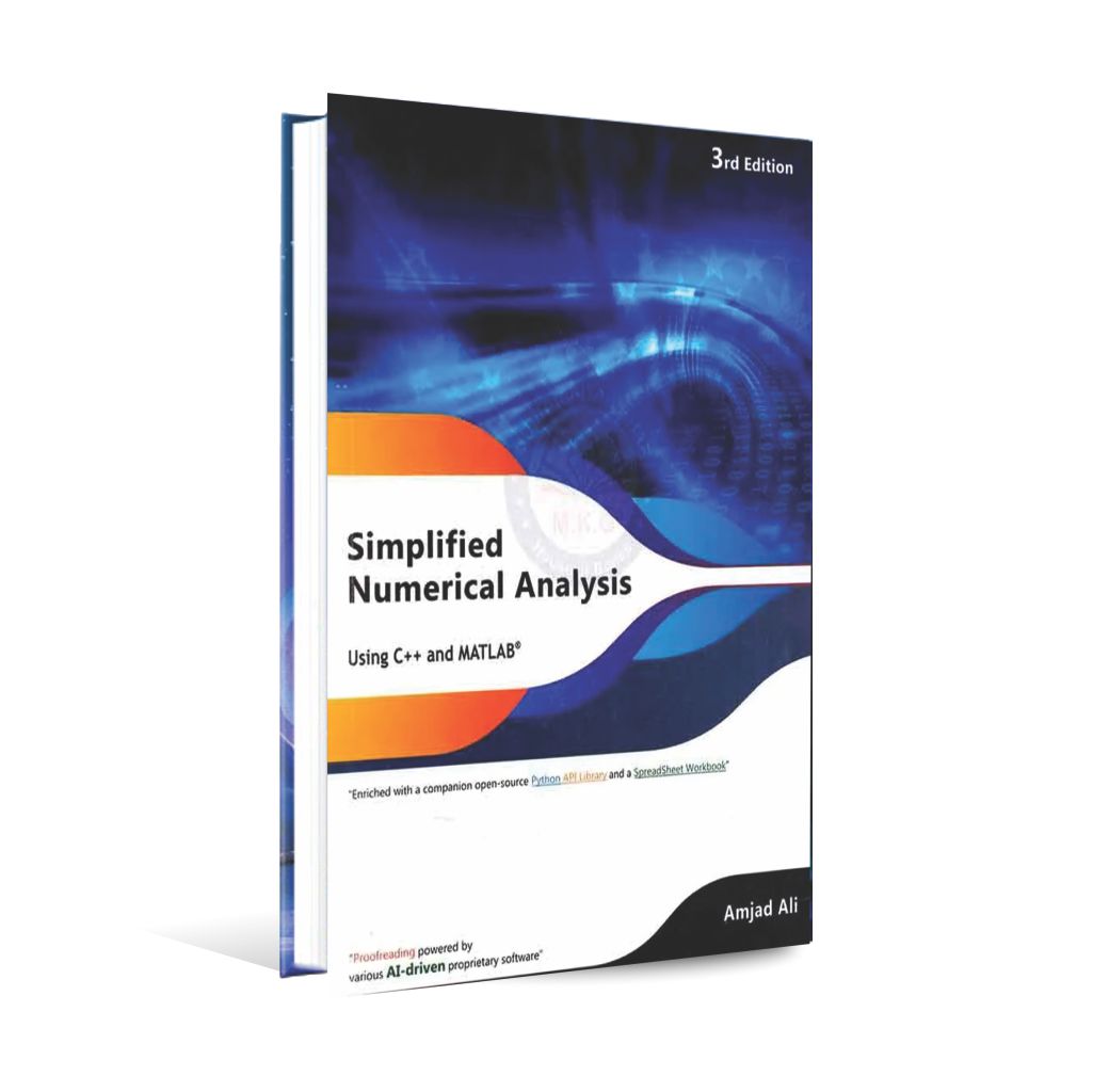 Simplified Numerical Analysis Book Using C++ and MATLAB – Multan Kitab Ghar