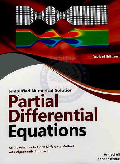 Simplified Numerical Solution of Partial Differential Equations Book By Amjad Ali Multan Kitab Ghar