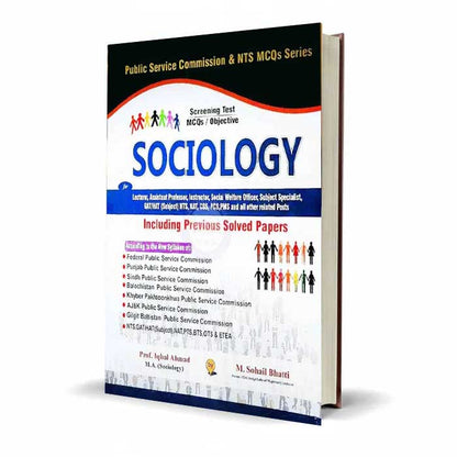 Sociology Screening Test MCQ's / Objective for Lecturer, Assistant Professor, Instructor and Social Welfar Odfficer Including Previous Sloved Papers By Prof. Sohail Bhatti