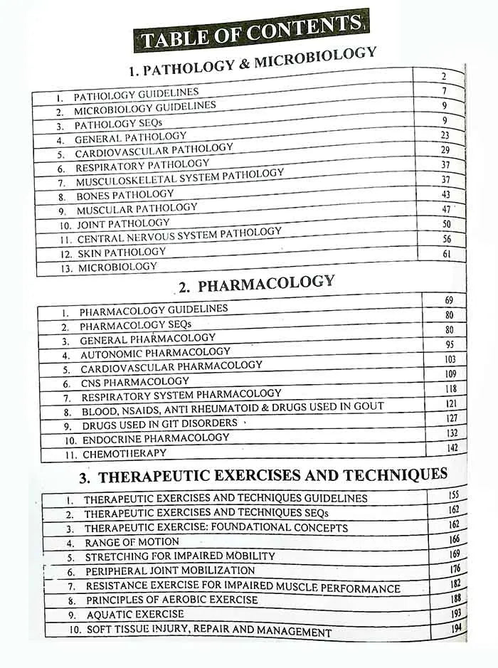 Solved SEQ Past Papers Book Key To DPT Solved Past MCQs for 3rd years DPT By Dr. Hunzala Khan Zubair Book depot